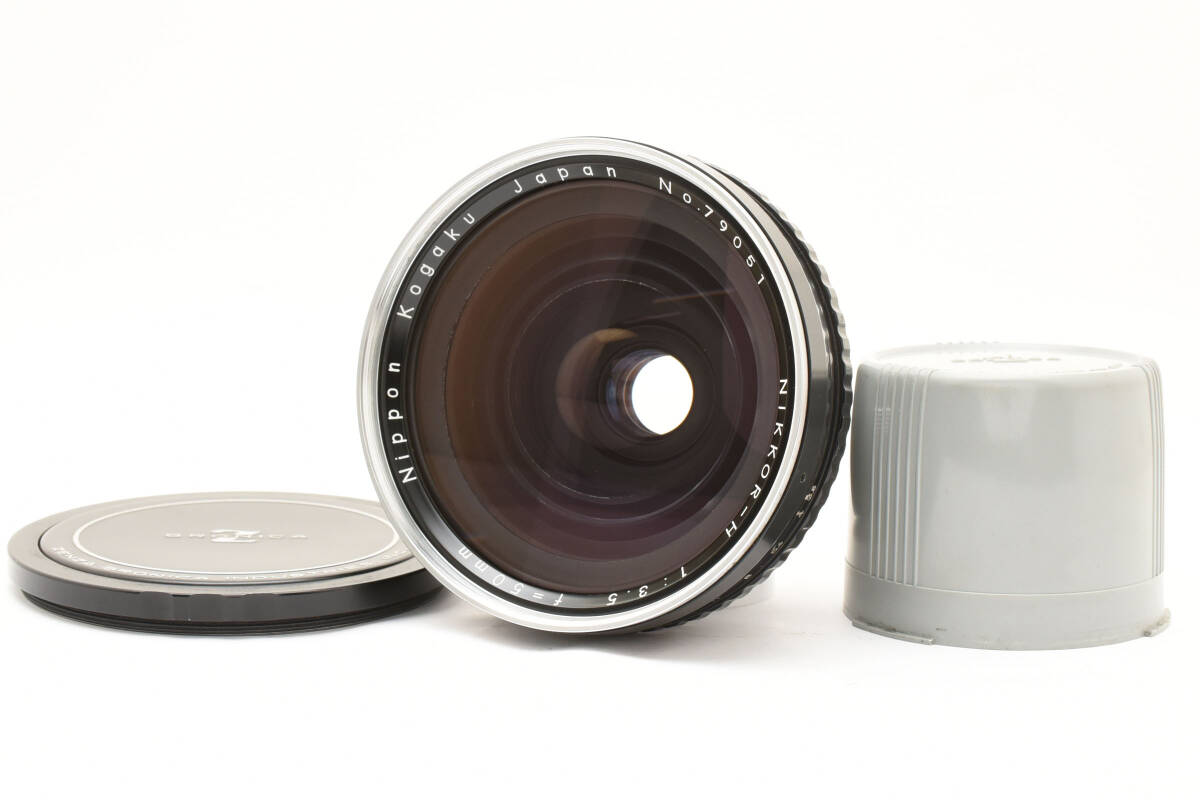 希少＊ブロニカ Zenza Bronica Nippon Kogaku Nikkor-H 50mm f/3.5 中判レンズ S2 EC用