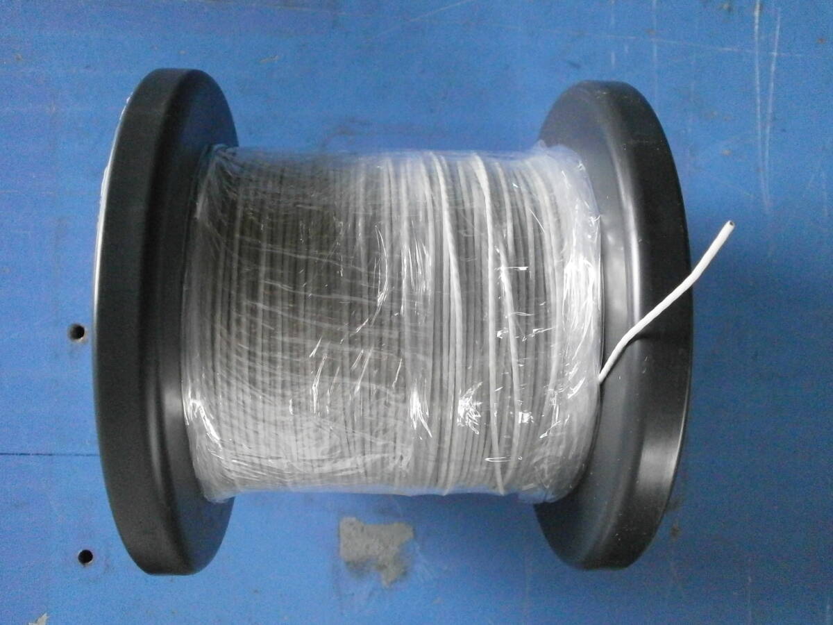 潤工社 フレキシブル電線　0.2SQ ETFE　ME72EU12　 『潤工社　フレキシブル電線 0.2SQ　ME72EU12　新品100m』-100℃～150℃　白色線