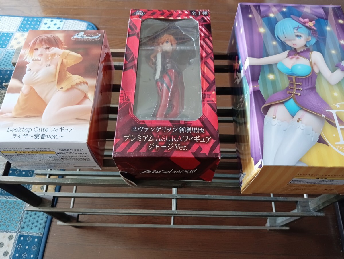 フィギュア・エヴァンゲリオン含むシリーズ物3セット未使用