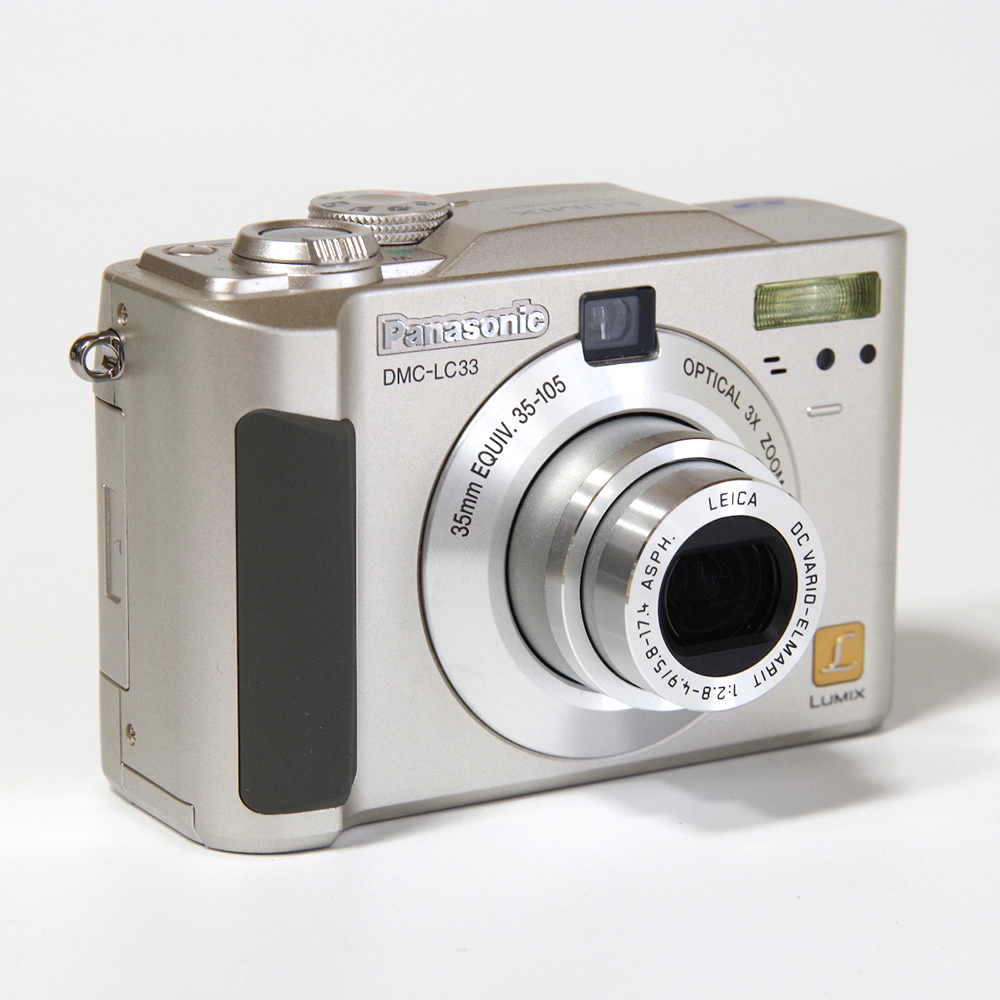 美品　パナソニック　デジタルカメラ　ルミックス　DMC-LC33　462