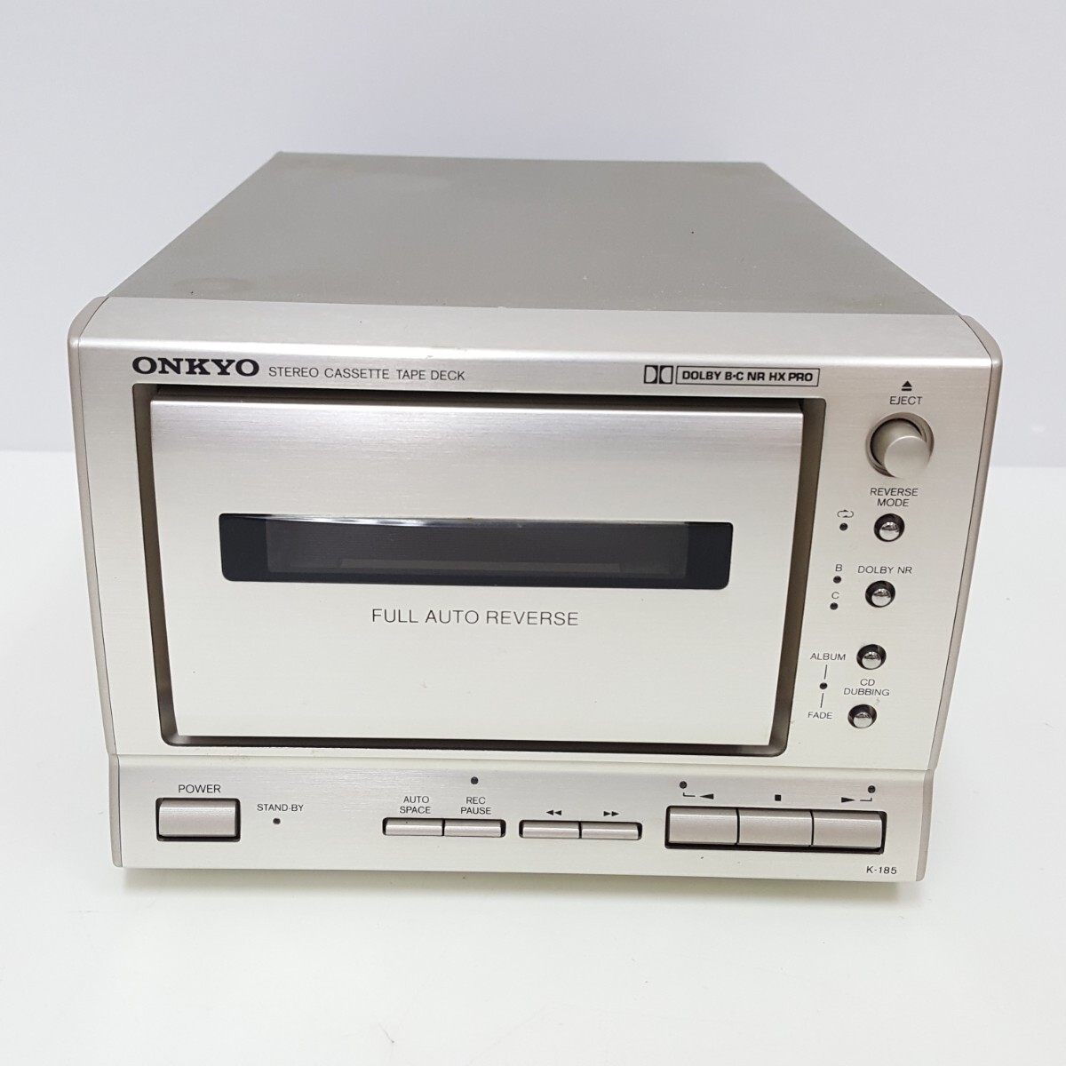 【 K-185 】ONKYO カセットデッキ オンキョー 訳あり