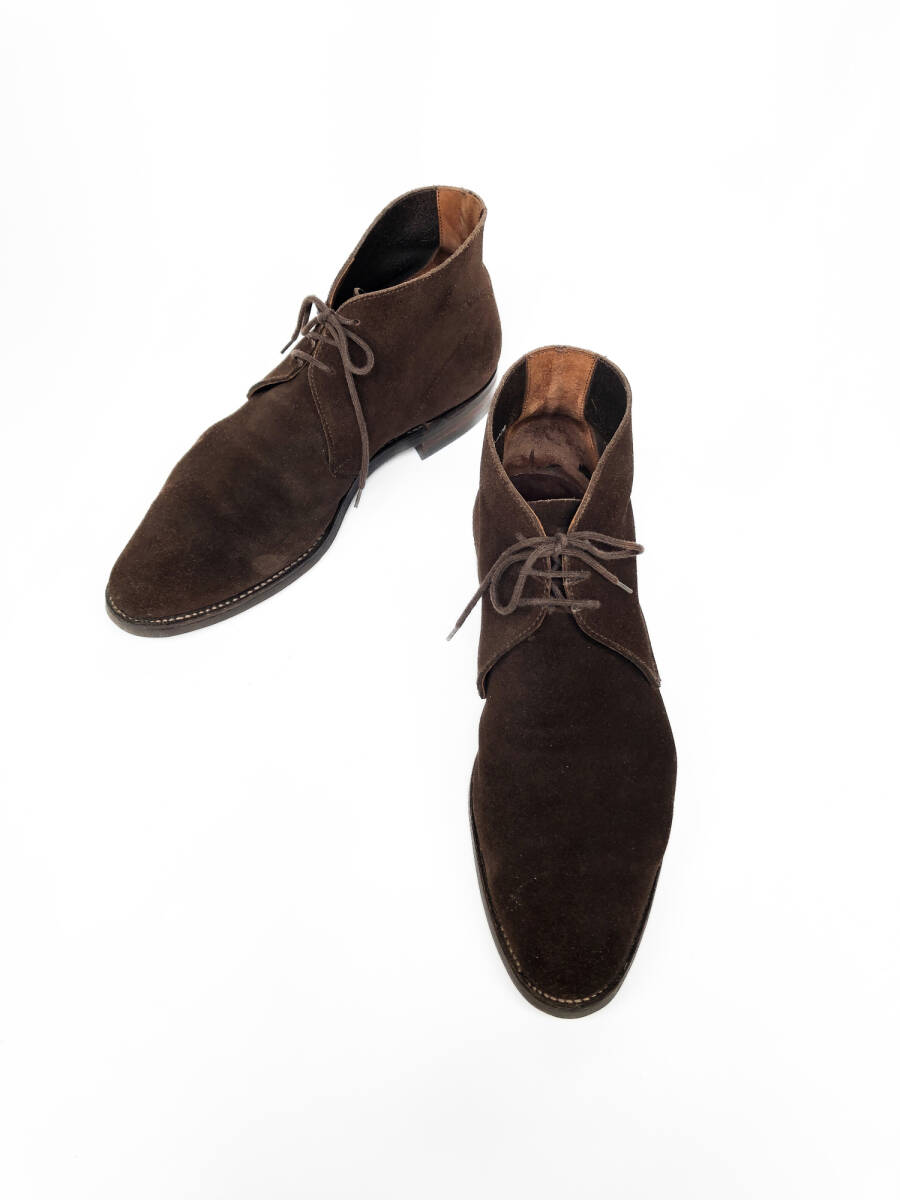 CROCKETT&JONES　TOMORROWLAND　クロケット&ジョーンズ　トゥモローランド　5780-29　スエード　チャッカブーツ　UK6　1/2　Eワイズ