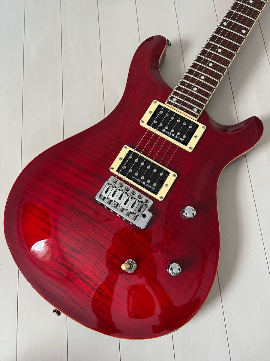 gfc ジーエフシー GPR-350 美品　ギグケース付き　ほぼ未使用　 エレキギター SE ポールリードスミス Paul Reed サンタナ