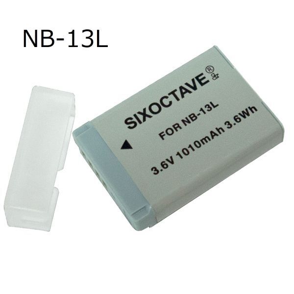 NB-13L　Canon　互換バッテリー　1個　G7 X Mark III　G5 X Mark II　SX740 HS　G1 X Mark III　G9 X Mark II