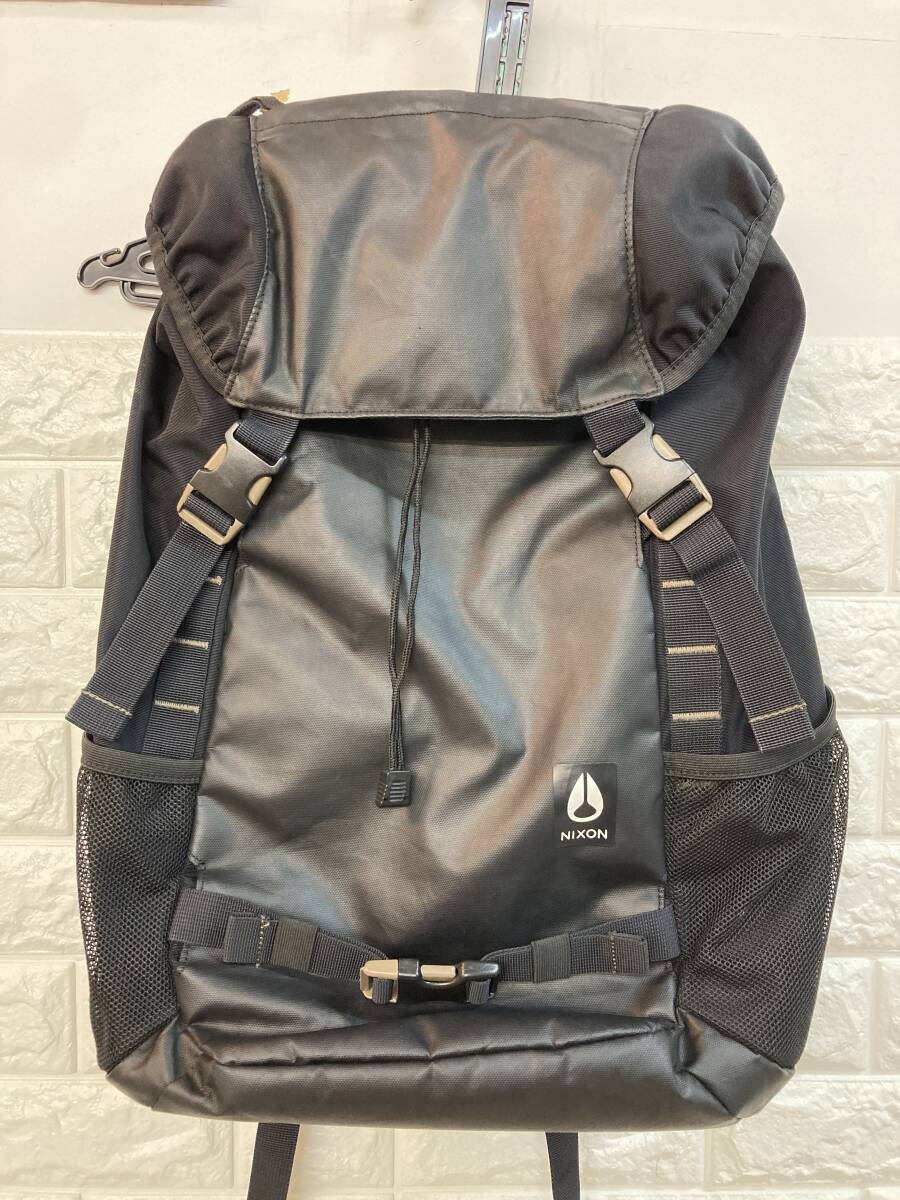 ☆中古良品　NIXON ニクソン　LANDLOCKII 33L バックパック　ブラック　ランドロック　②