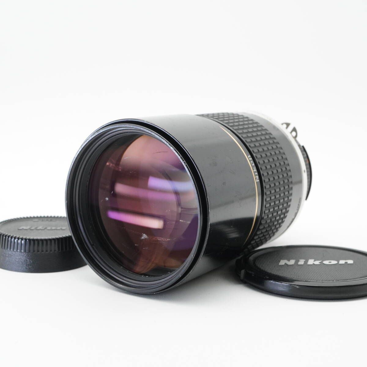 実用 NIKON ニコン Ai-S NIKKOR ED 180mm F2.8 マニュアルフォーカス 単焦点レンズ #AA5310