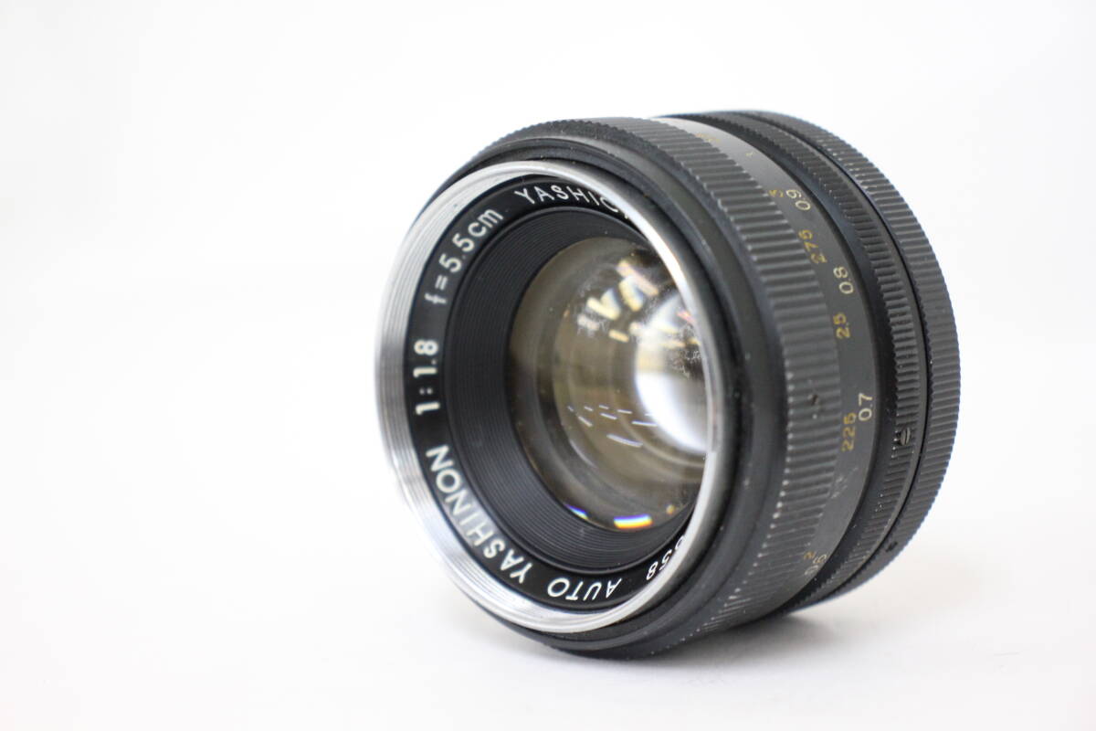 【訳あり品】 ヤシカ Yashica Auto Yashinon 5.5cm F1.8 レンズ e1867
