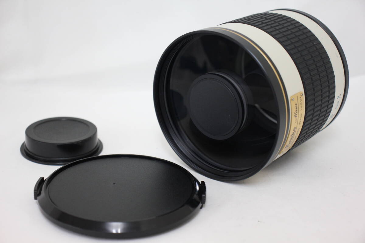 【返品保証】 ケンコー Kenko Mirror Lens 500mm F6.3 DX 前後キャップ付き ミラーレンズ e1891