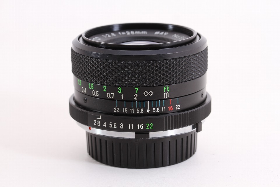 ソリゴール MC SOLIGOR WIDE-AUTO 28mm F2.8 MINOLTA ミノルタ MDマウント レンズ #YL0984