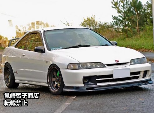 ホンダ インテグラ DC2 1994～2001年 SPOONスタイル フロントリップスポイラー-FRP製・未塗装