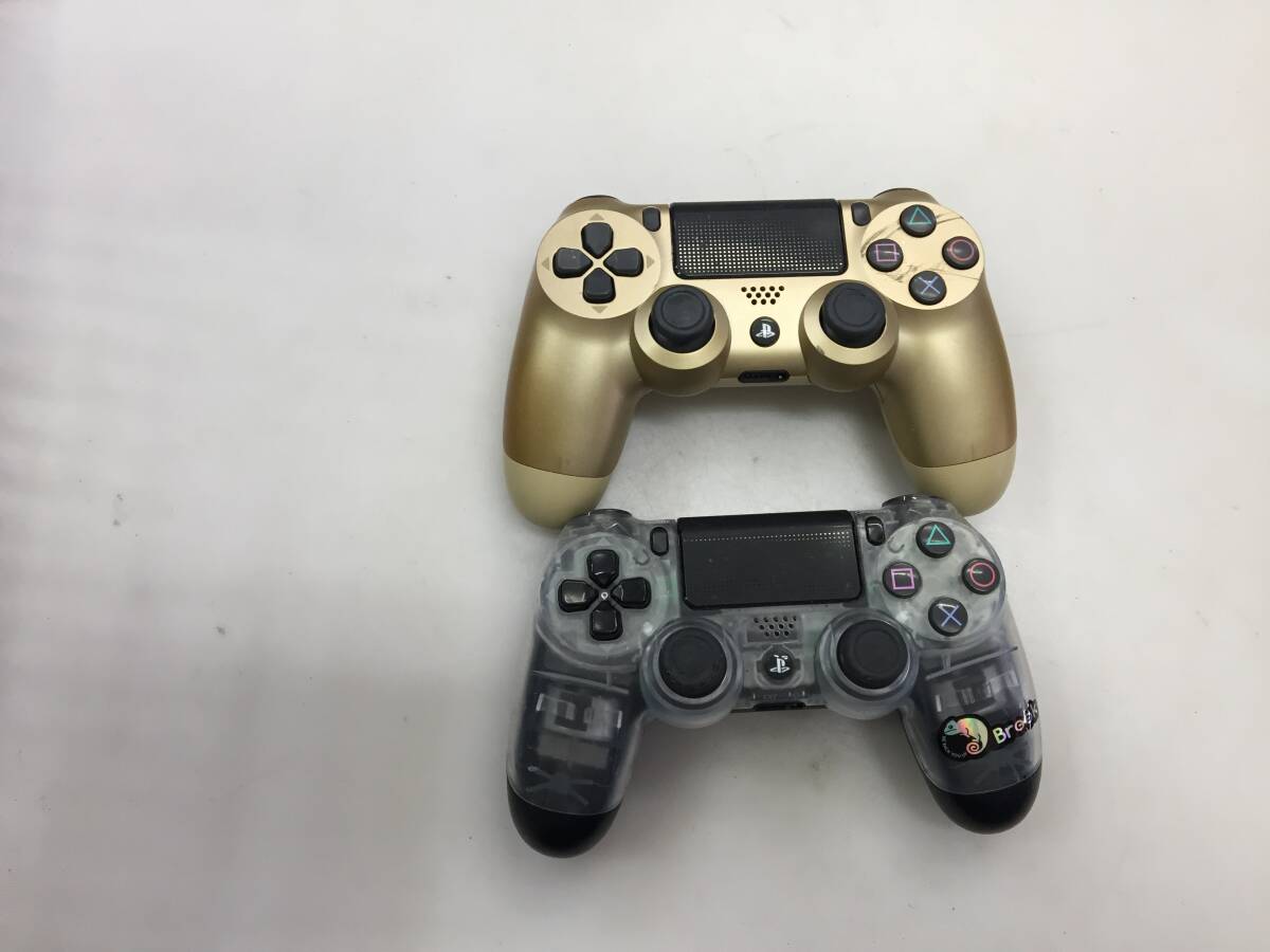 SONYソニー プレステ4 PS4 ワイヤレスコントローラー 2個 動作未確認　ジャンク7858