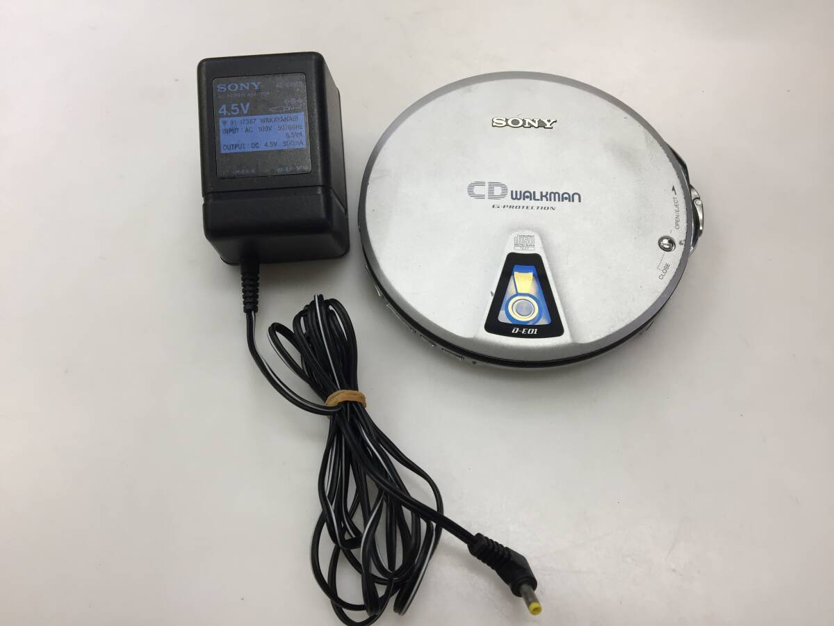 SONY CDウォークマン ポータブルCDプレーヤー D-E01　中古動作品8209