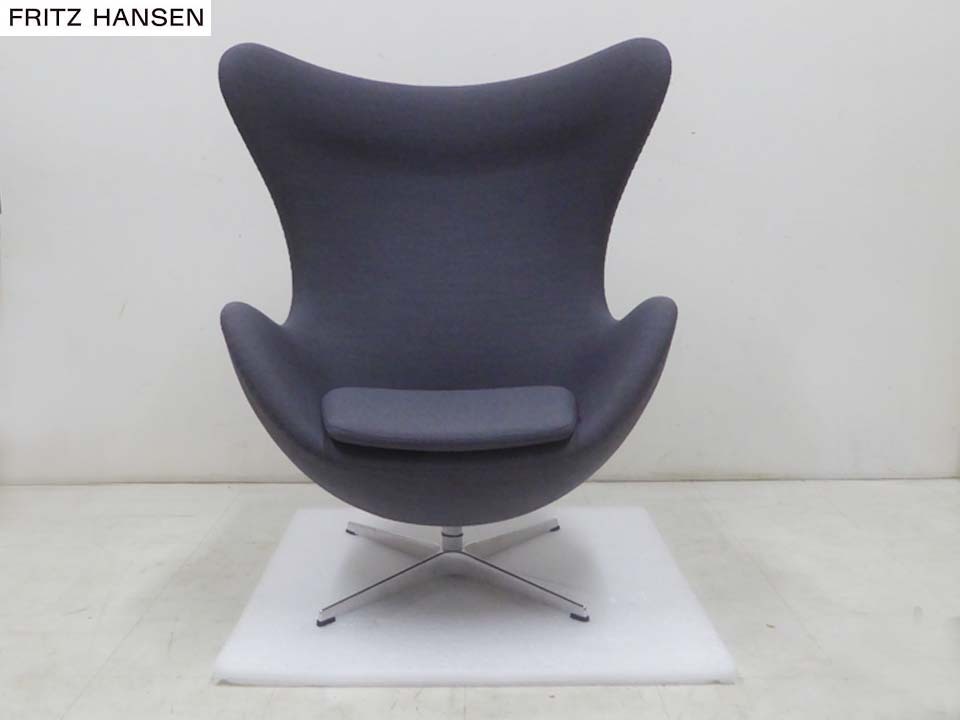 新品未使用品 正規品■Fritz Hansen フリッツハンセン■定価116万円 エッグチェア クリスチャンハウン グレー