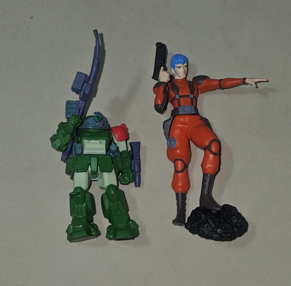 絶版 キリコ・キュービー スコープドッグ 装甲騎兵ボトムズ バンダイのガシャポンHGシリーズ トレーディングフィギュア 人形