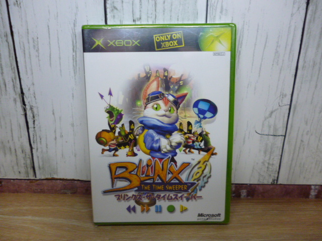 ☆★新品未開封 XBOX ブリンクス・ザ・タイムスイーパー☆★