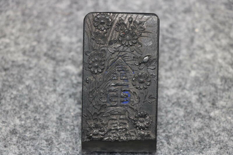 古墨 南邨 墨林玄勝 和墨 書道 墨本体7x3.8x1.2cm 重さ57グラム