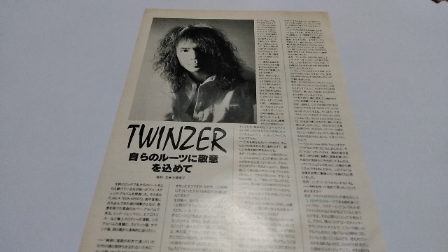 GiGS☆記事☆切り抜き☆TWINZER［生沢佑一］=インタビュー『Like a teen spirit』▽1Cb：bbb595