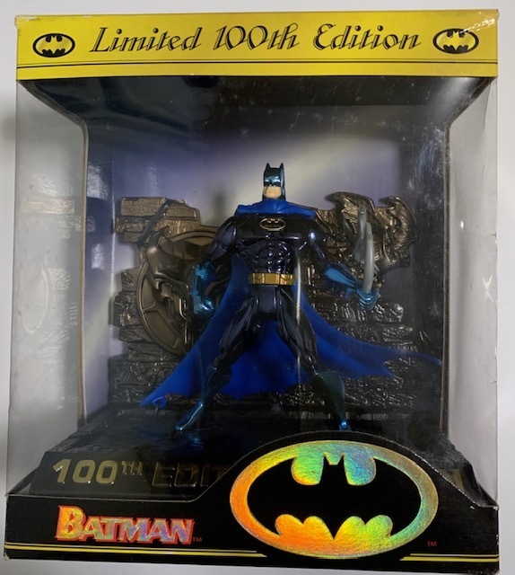未開封 バットマン 100th エディション 限定 Batman Limited 100th Edition ケナー ハズブロー 入手困難 レア 貴重 美品 ビンテージ 記念