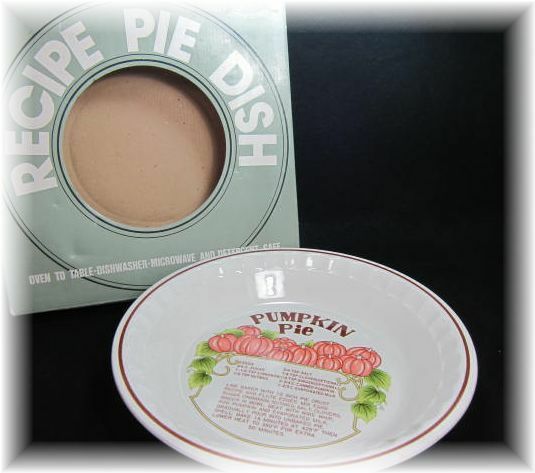 …　PECIPE PIE DISH 　PUMPKIN Pie　　プレート27㎝　　…　　　　　　　大皿浅鉢ボウルパイプレート