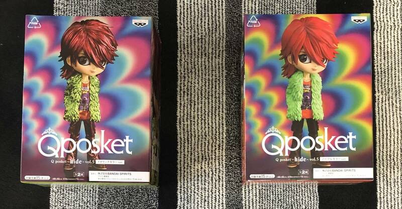 Qposket hide フィギュア vol.5 全2種セット ノーマル メタリック Q posket ヒデ X JAPAN