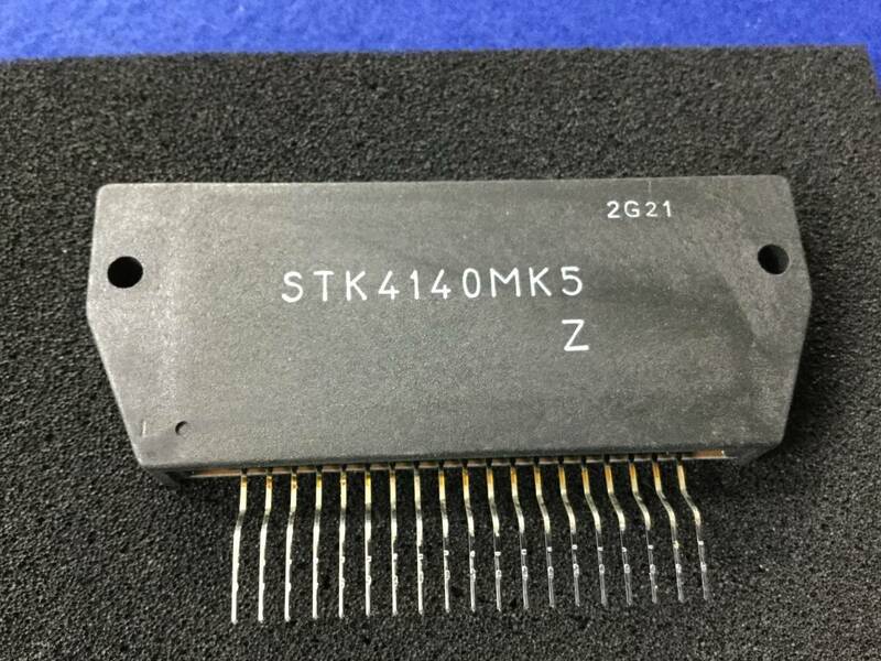 STK4140MK5 【即決即送】 三洋 25W+25W ハイブリッドオーディオパワーIC　STK4140V [384BpK/182221M] Sanyo Hybrid Audio Power IC 1個