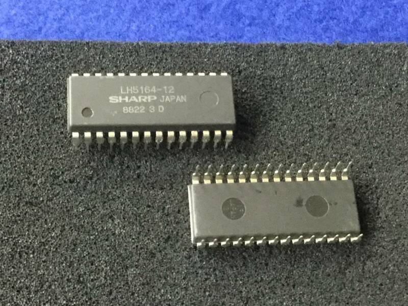 LH5164-12【即決即送】シャープ IC 64K(8Kx8) SRAM [162To/259149] Sharp IC SRAM 64K-Bit 2個セット