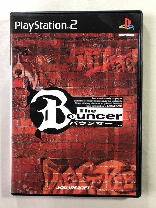 バウンサー　PS2ソフト　スクウェアソフト　SONY プレイステーション2 The Bouncer