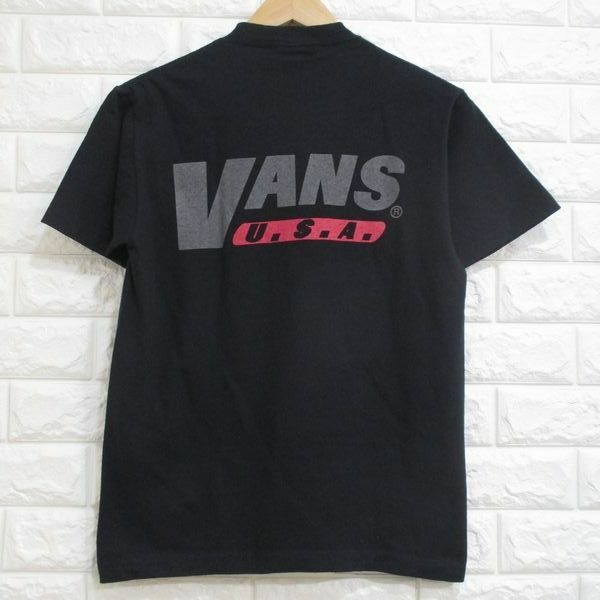 【VANS】90s アメリカ製！◆ビンテージ Tシャツ バックプリント USA製◆Sサイズ