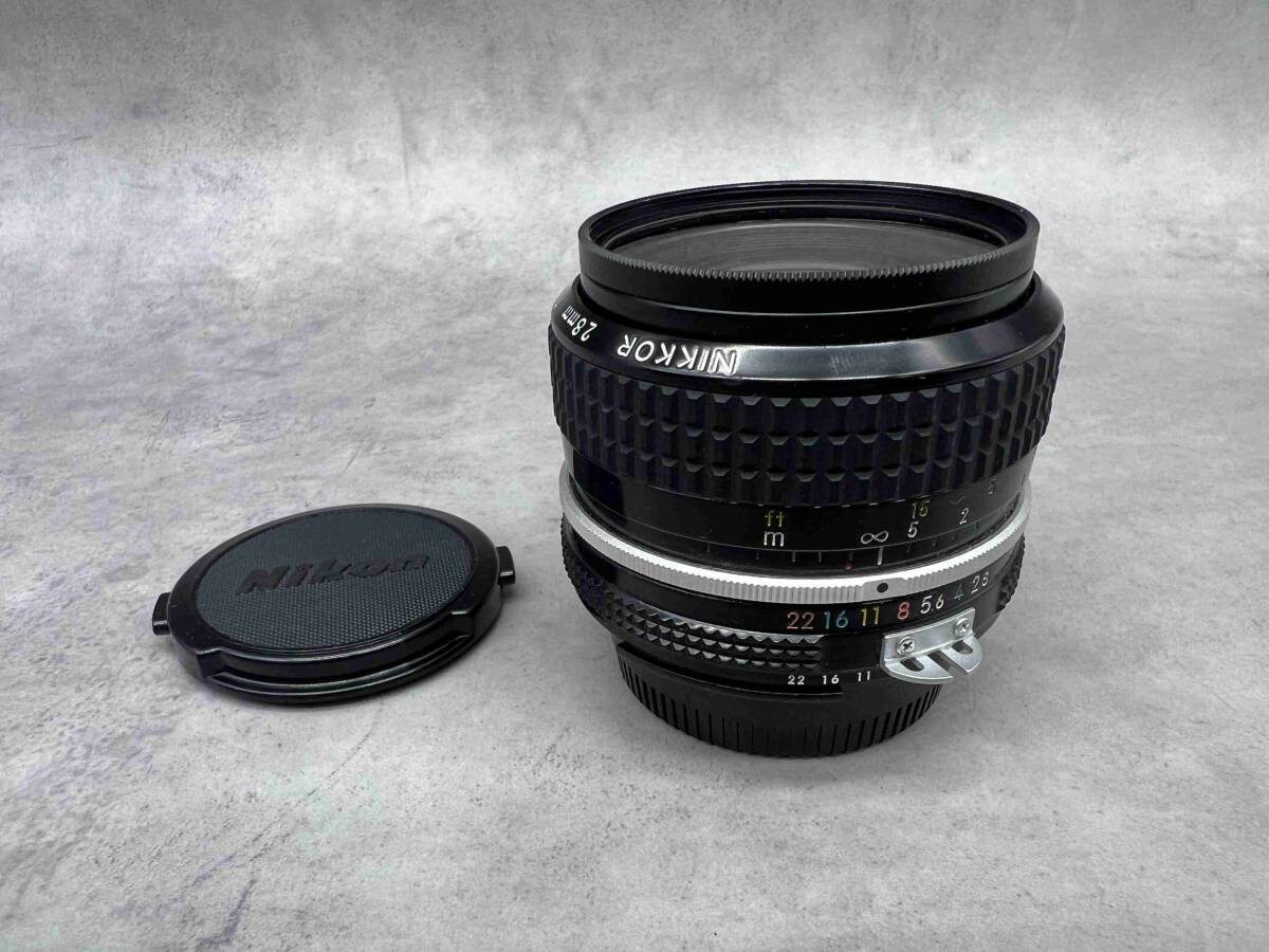 W6093　NIKON ニコン NIKKOR 28mm 1:2.8 カメラ用レンズ