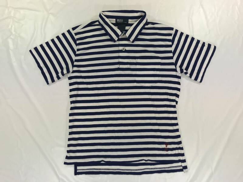 古着 19897 boy's S(8/10) 半袖 シャツ polo ポロ ラルフローレン USA コットン ビンテージ オリジナル vintage 80 90 old オールド