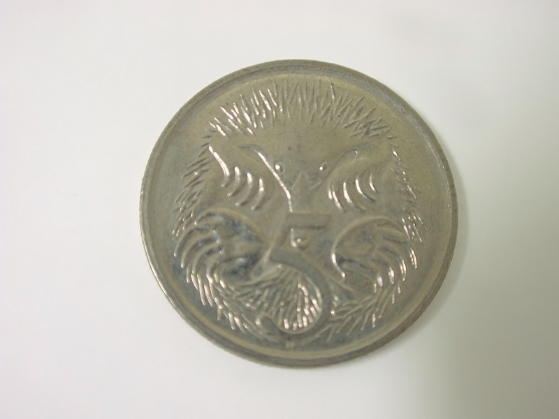 オーストラリア連邦 5Cents 5セント 硬貨・コイン 128