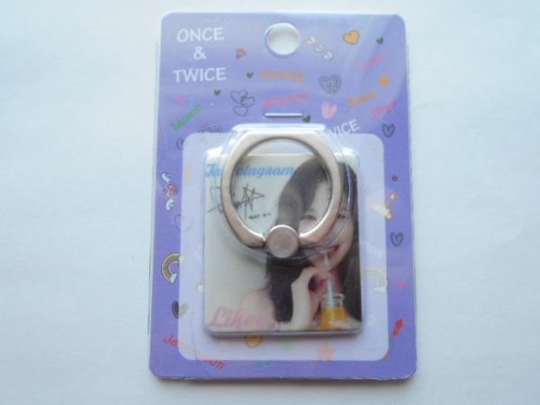 韓国　K-POP ☆TWICE トゥワイス　MINA ミナ☆IRING アイリング　スマホリング　F-42