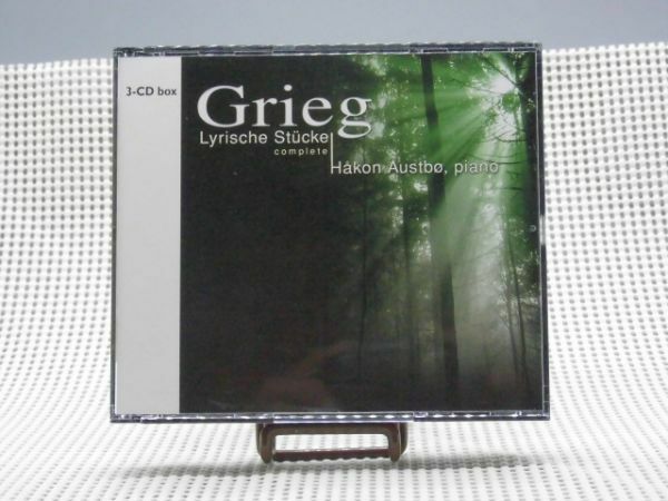 CL6-14 CD BRILLANT classics グリーグ grieg ピアノ作品集 ホーン アウストボ 3枚組 輸入盤