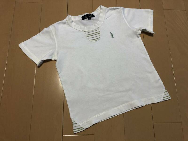 ●○ EAST BOY イーストボーイ Tシャツ 110 ホワイト(白) ○●