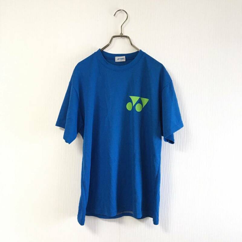 ヨネックス YONEX メンズ ドライ Tシャツ ブルー バックプリント テニス バドミントン サイズM