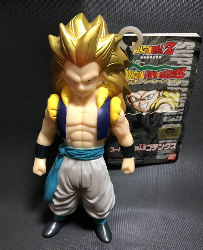 DRAGONBALL/ ドラゴンボールZ ドラゴンヒーロ　ソフビ フィギュア　超サイヤ人　ゴテンクス　バンダイ タグ付　2008 BANDAI