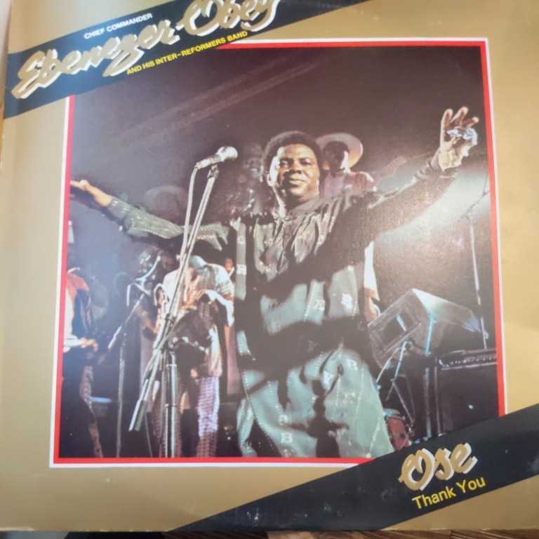 LPレコード★chief commander ebenezer obey and his inter-reformers band / Thank You★ナイジェリア盤★レア★