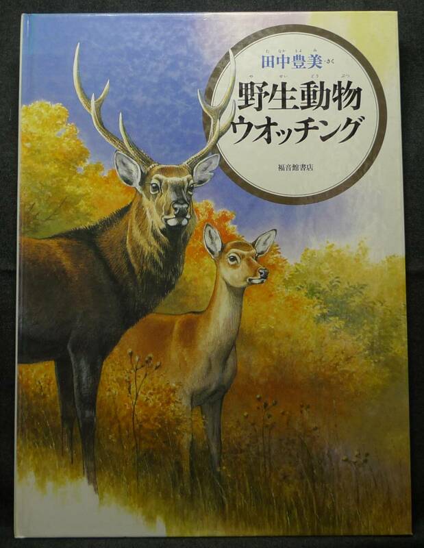 【超希少】古本　野生動物ウオッチング　著者：田中豊美　福音館書店