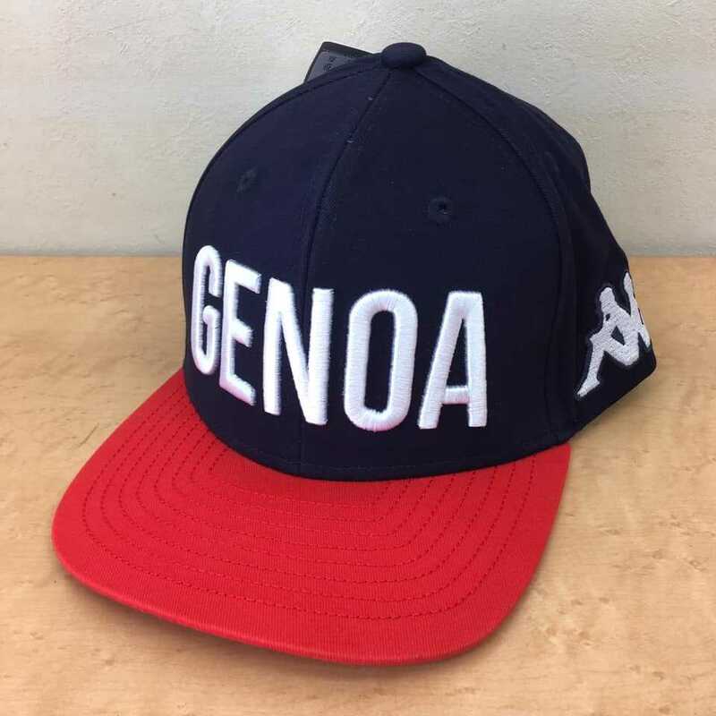 【値下げ】カッパ Kappa ジェノア GENOA 19/20 スナップバック キャップ 帽子 サッカー イタリア セリエA 5500円→3300円