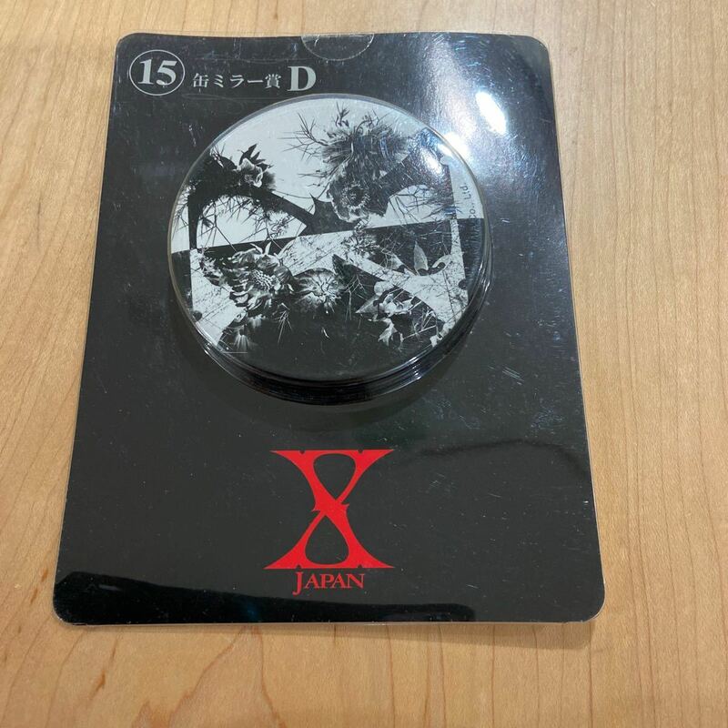 X JAPAN 缶ミラー YOSHIKI ミラー　くじ