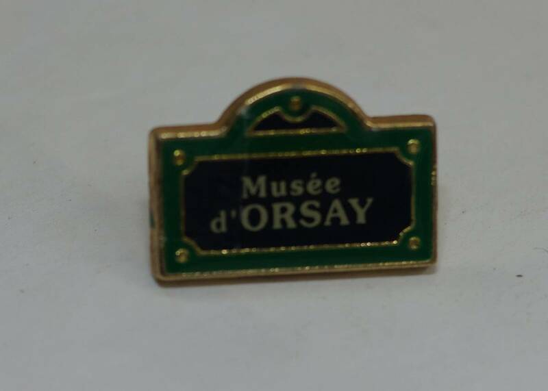 ビンテージ ピンバッジ MUSEE D'ORSAY