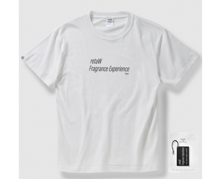 【新品正規】白 L / retaw fragment T-shirt Card Tag set / FRGMT White L Fragrance Experience / tee Tシャツ フラグメント ①