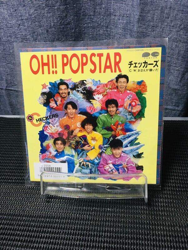 レコード　OH!! POPSTAR チェッカーズ