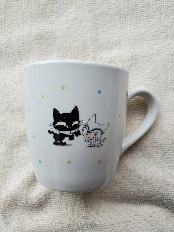 未使用 マグカップ ヤマト運輸キャラクター クロネコ シロネコ 黒猫 白猫 黒ねこ 白ねこ 非売品 