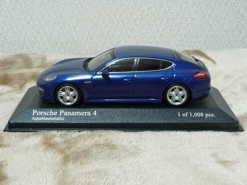 1/43 ミニチャンプス MINICHAMPS Porsche Panamera 4 2011 Blue Metallic ポルシェ パナメーラ