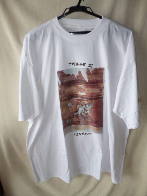 FELISSIMO　ロバートラウシェンバーグ　Tシャツ　TRIBUTE 21　アートTシャツ　90s　CINEMA