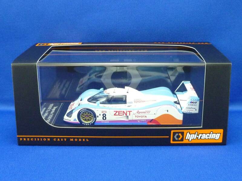 ③hpi racing 1/43 トヨタ TS010 #8 ル マン 1992 J.ラマース/A.ウォレス/T.ファビ(TOYOTA, Le Mans)