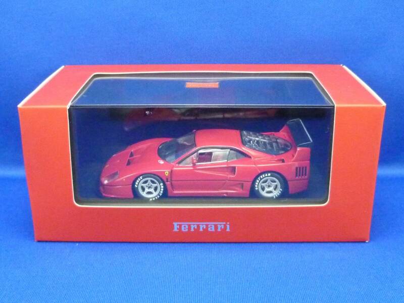 ⑤イクソ 1/43 フェラーリ F40 RACING PRESENTATION 1991(IXO, FER018, Ferrari, Red)