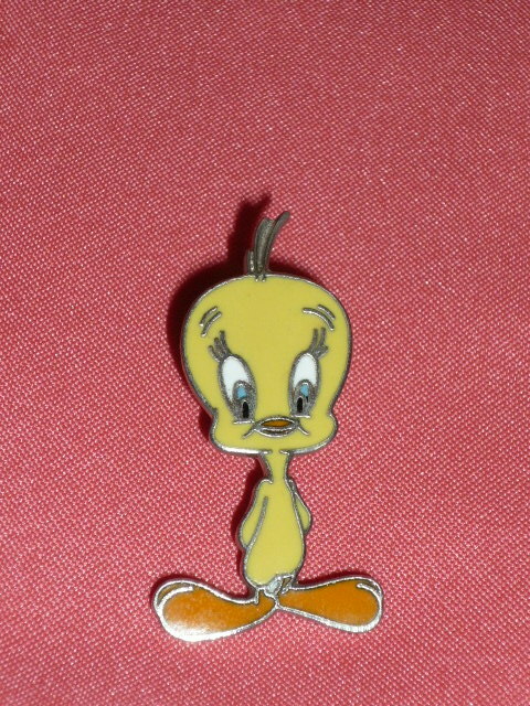 激レア！１９９７年 ルーニー・テューンズ Tweety トゥイーティー ピンバッジ ピンズ☆