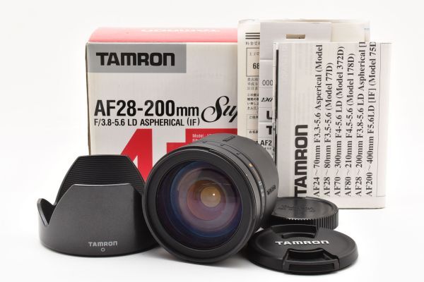 Tamron Af 28-200Mm F3.8-5.6 Ld Aspherical 171D Black For Minolta #278 s